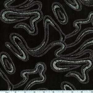  62 Wide Slinky Knit Glitter Splendeur Black/Pink/Silver 