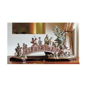  Lladro Porcelain Figurine Oriental Garden: Home & Kitchen