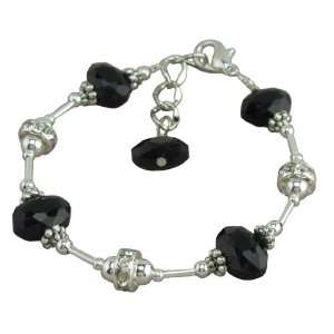  Black Simply Elegant, Adjustable Bracelet Jewelry