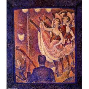   Pierre Seurat   24 x 28 inches   Study for Le Chahut 1