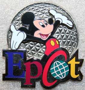 Mickey Mouse Epcot Logo Disney Pin  