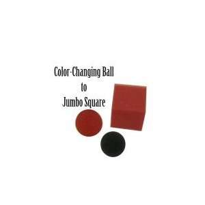   : Jumbo Color Changing Ball to Square by Magic By Gosh: Toys & Games