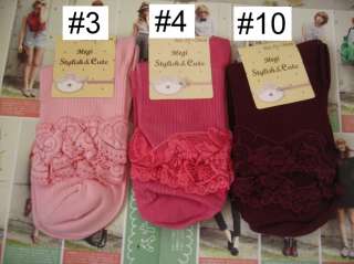 Japan Korean Style Beautiful Ladie Retro Lace Sock vivi  