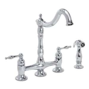 Premier 120344 Charlestown Two Handle Bridge Kitchen Faucet with 