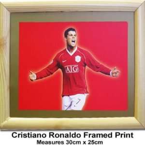  Cristiano Ronaldo Framed Print