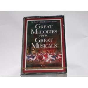  Great Melodies From Great Musicals Audio Cassette 