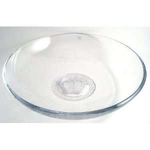 Versace by Rosenthal Medusa Lumiere Clear Footed Candy Bowl  
