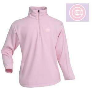  Chicago Cubs MLB Girls Frost Pull Over (Mid Pink 