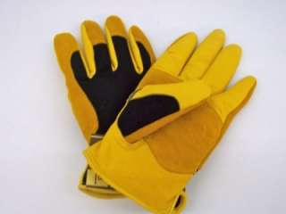 Ryno Deerskin Work Gloves Mens Size Medium  