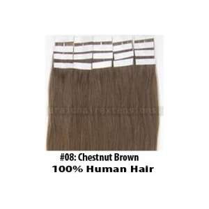  Chestnut Brown Tape In Hair Extensions Beauty