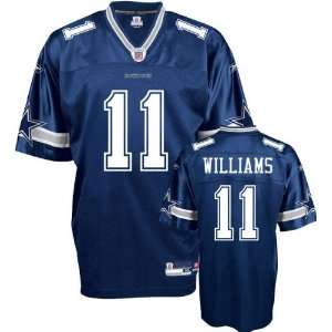  Roy Williams #11 Dallas Cowboys Replica NFL Jersey Blue 