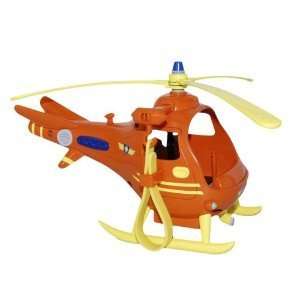  Character Fireman Sam Rescue Helicopter: Toys & Games