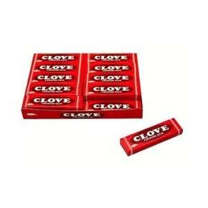 Clove Chewing Gum ~80~ 5 Stick Packs:  Grocery & Gourmet 