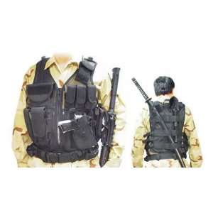  Tactical Vest w/ Pistol Holster