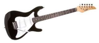   guitar black with white pick guard includes accessory kit part number