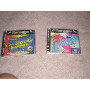  Karaoke Crazy Party Songs 2 Cd + G 32 Tracks: Everything 
