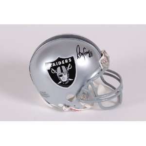 Ray Guy Autographed Oakland Raiders Replica Mini Helmet