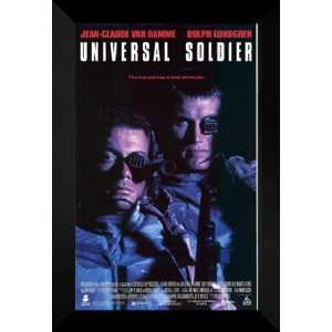  Universal Soldier 27x40 FRAMED Movie Poster   Style A 
