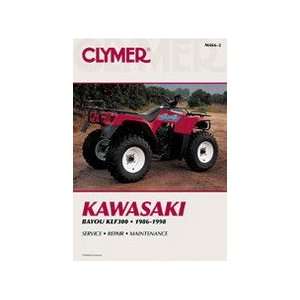  Clymer Manual Kawasaki 300cc 95 99 Automotive