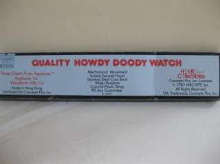 Howdy Doody 40th New Anniversary Watch in Box RARE  