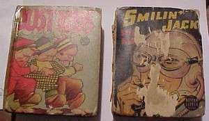 Vintage 1940s BIG LITTLE BOOKS   Just Kids / Smilin Jack  