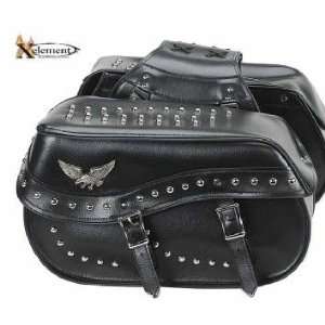   Eagle Double Buckle Classic Motorcycle Saddl
