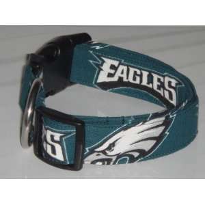   Philadelphia Eagles Football Dog Collar X Small 3/4 