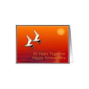  Happy 30th Anniversary, Journey Together Card Health 