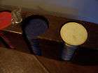 Poker chips and Poker chip holder game wooden clay