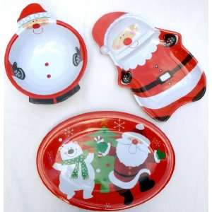   Themed Serving Dishes / Platter / Bowl   Santa Claus