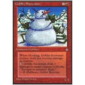    Magic the Gathering   Goblin Snowman   Ice Age Toys & Games
