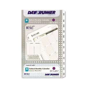  DAY RUNNER,INC. PRO Recycled Monthly Planning Pages 