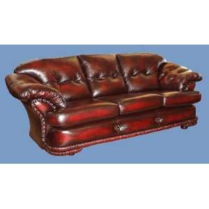  Carlton Three Seater Leather Sofa