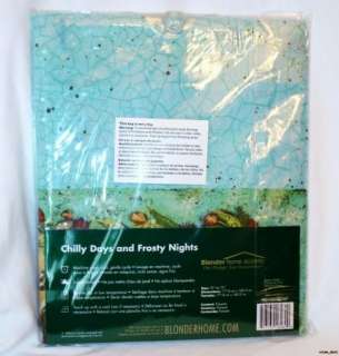 Expressions Bathroom Shower Curtain Chilly Days & Frosty Nights 70 x 