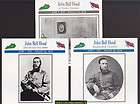 JOHN BELL HOOD Kentucky Texas Brigade U.S. CIVIL WAR 3 CARDS