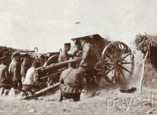 RP military PC Balkan War 1913 Bulgaria Artillery Gun  