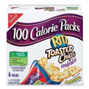   Foods 100 Calories Ritz Toasted Snack Pack (60960)