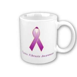  Cystic Fibrosis Awareness Ribbon Coffee Mug Everything 