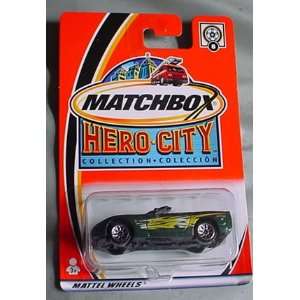 Matchbox Hero City Chevrolet Corvette GREEN #8: Toys 
