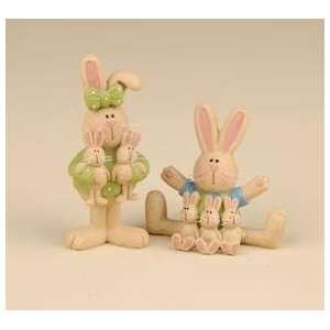  Bunny Couple/5 Kids (Set of 2)   NEW 