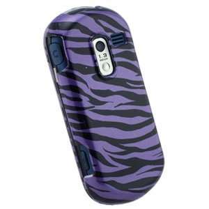  Icella FS SAR570 DZ01 Purple   Black Zebra Snap On Cover 