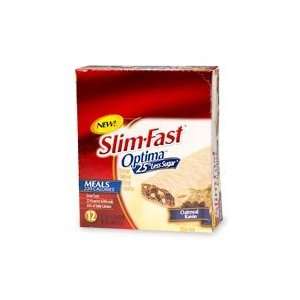  Slim Fast Optima Meal Bar, Oatmeal Raisin   1.9 Oz X 12 Ea 