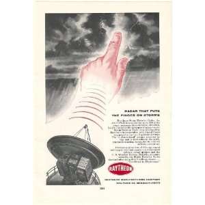   Raytheon Storm Detector Radar AN/CPS 9 Print Ad (52928) Home
