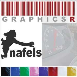  Sticker Decal Graphic   Rock Climber Nafels Guide Crag 