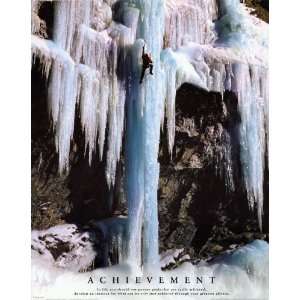   Poem Extreme Climbing   Photography Poster   16 x 20