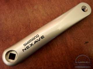 Shimano Nexave FC C600 175mm Non Drive Left Crank Arm  