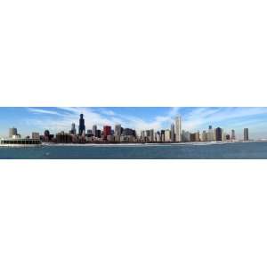  63 Color Digital Panorama of The Chicago Skyline
