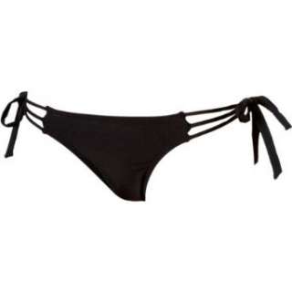   View Posso Tie Side Rouch Skimpy Bikini Bottom   Womens: Clothing