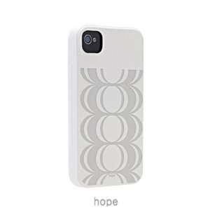  OZAKI Tatoo Skin Silicone Case HOPE for iPhone 4/4S with 