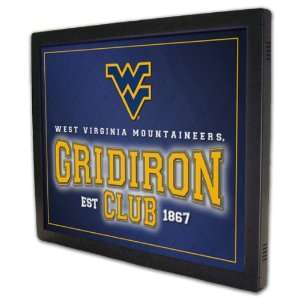  West Virginia Mountaineers Gridiron Club Backlit Team 